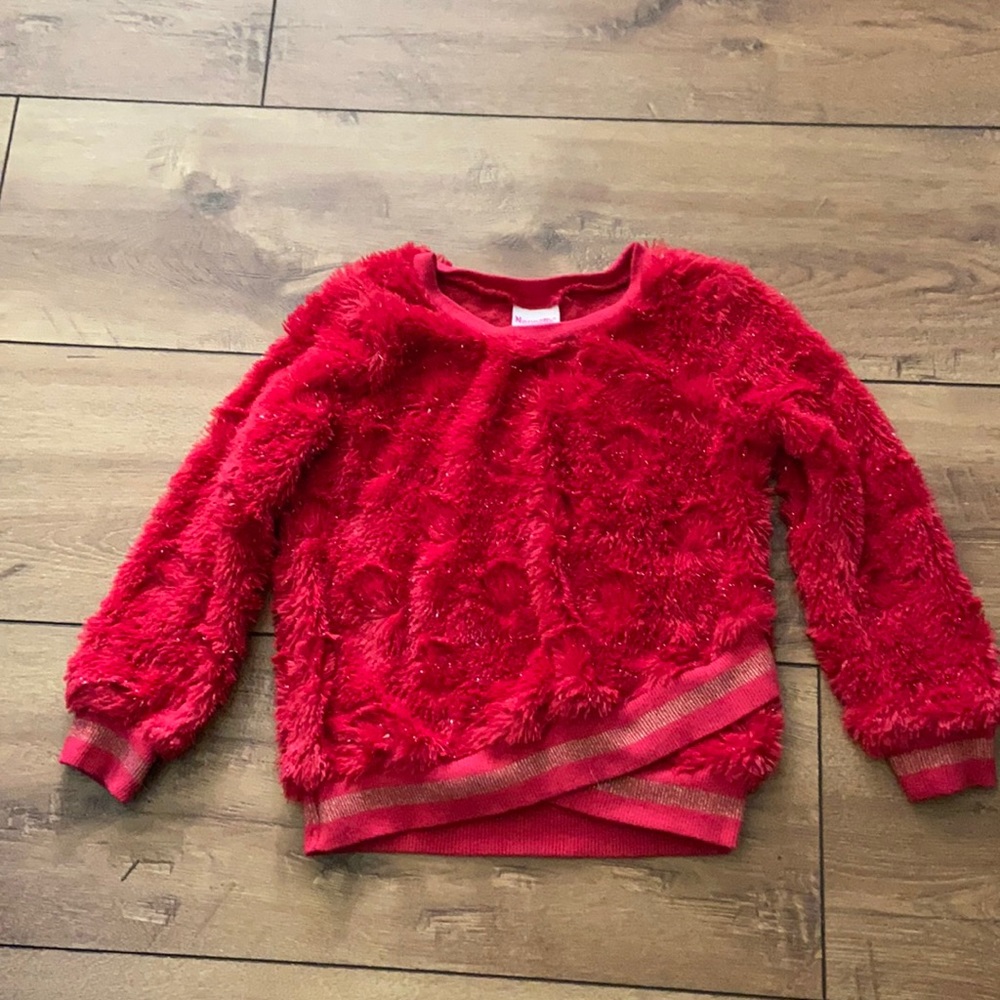 Nannette Kids Fuzzy Sweatshirt Top 6